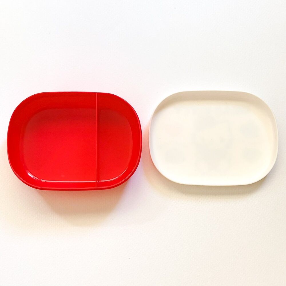 Vintage Hello Kitty Container Food Snacks Red White 1993 Made in Japan Good Cond - Picture 6 of 6